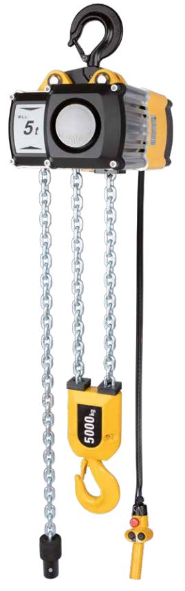 CMCO EL. CHAIN HOIST CPV 5-4 500kg 3m LIFTING HEIGHT 4m/min with TOP HOOK 42V