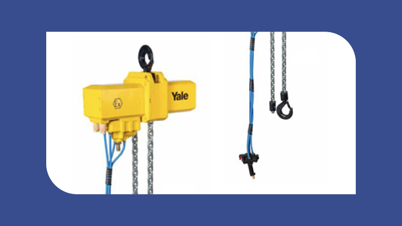 Εφαρμογές των πνευματικών βαρούλκων αλυσίδας