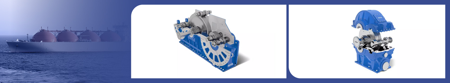 VOITH BHS turbo gears στη Ναυτιλία